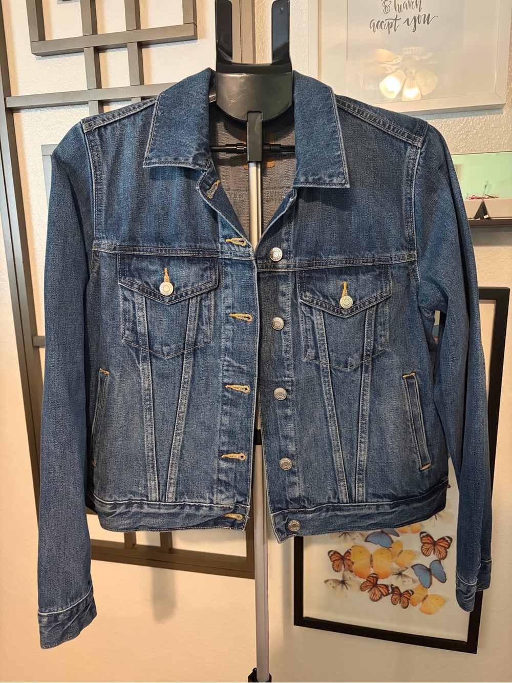 GAP Dark Blue Women's Denim Jacket